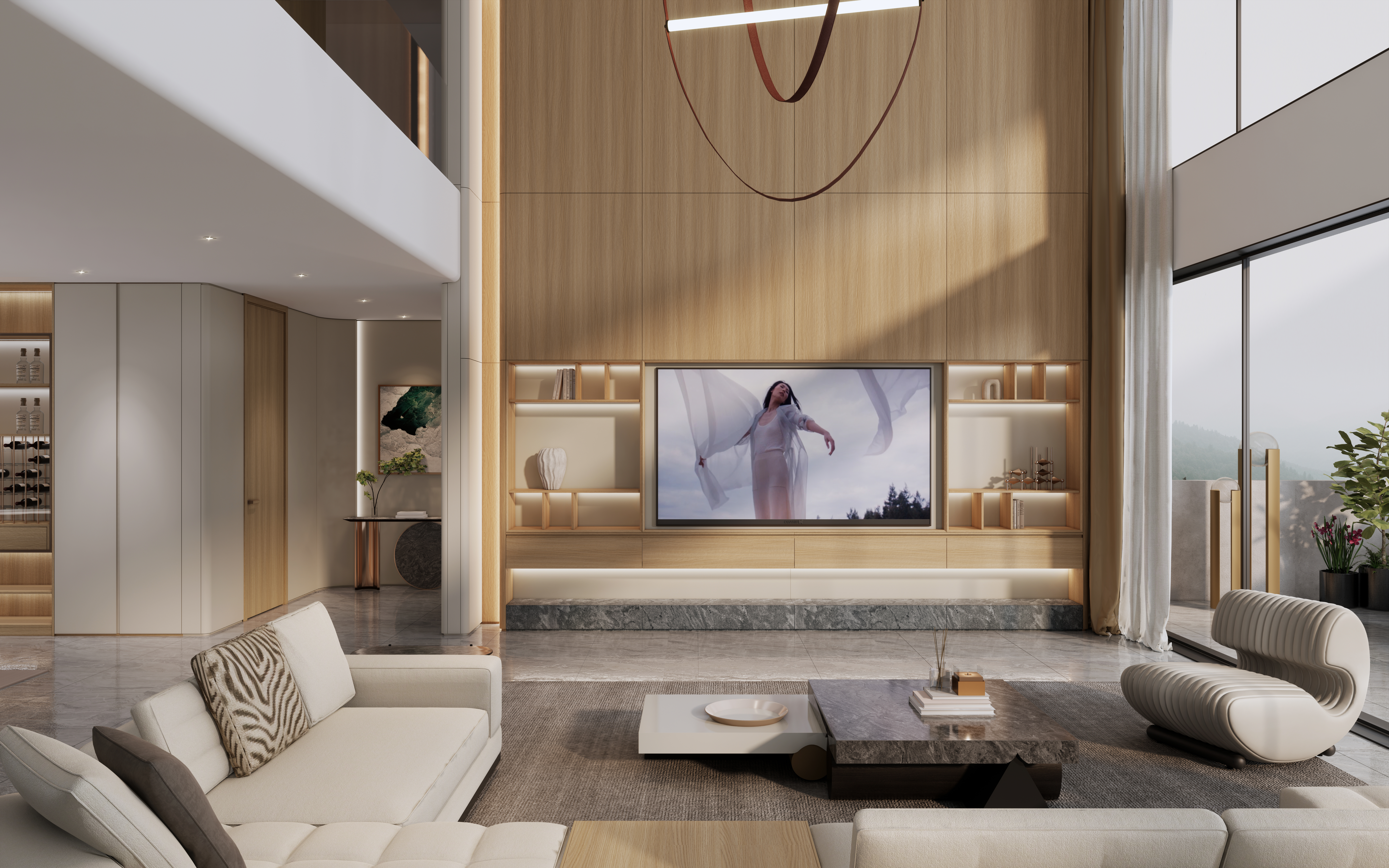 SL1104凝霜黄橡+SL6104馥白+SL5102黑曜