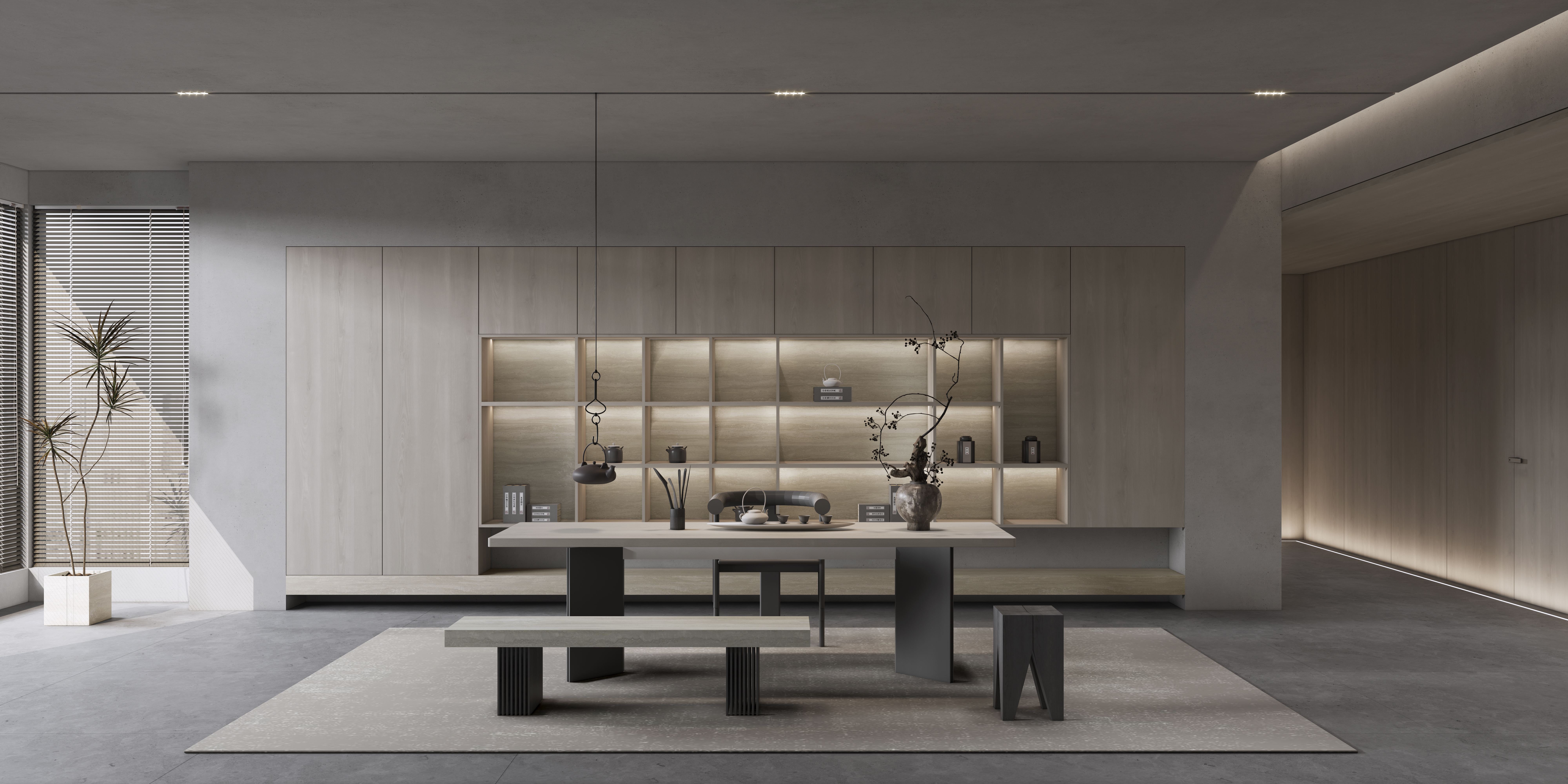 SL1111铬金灰橡+SL5106玉华石纹