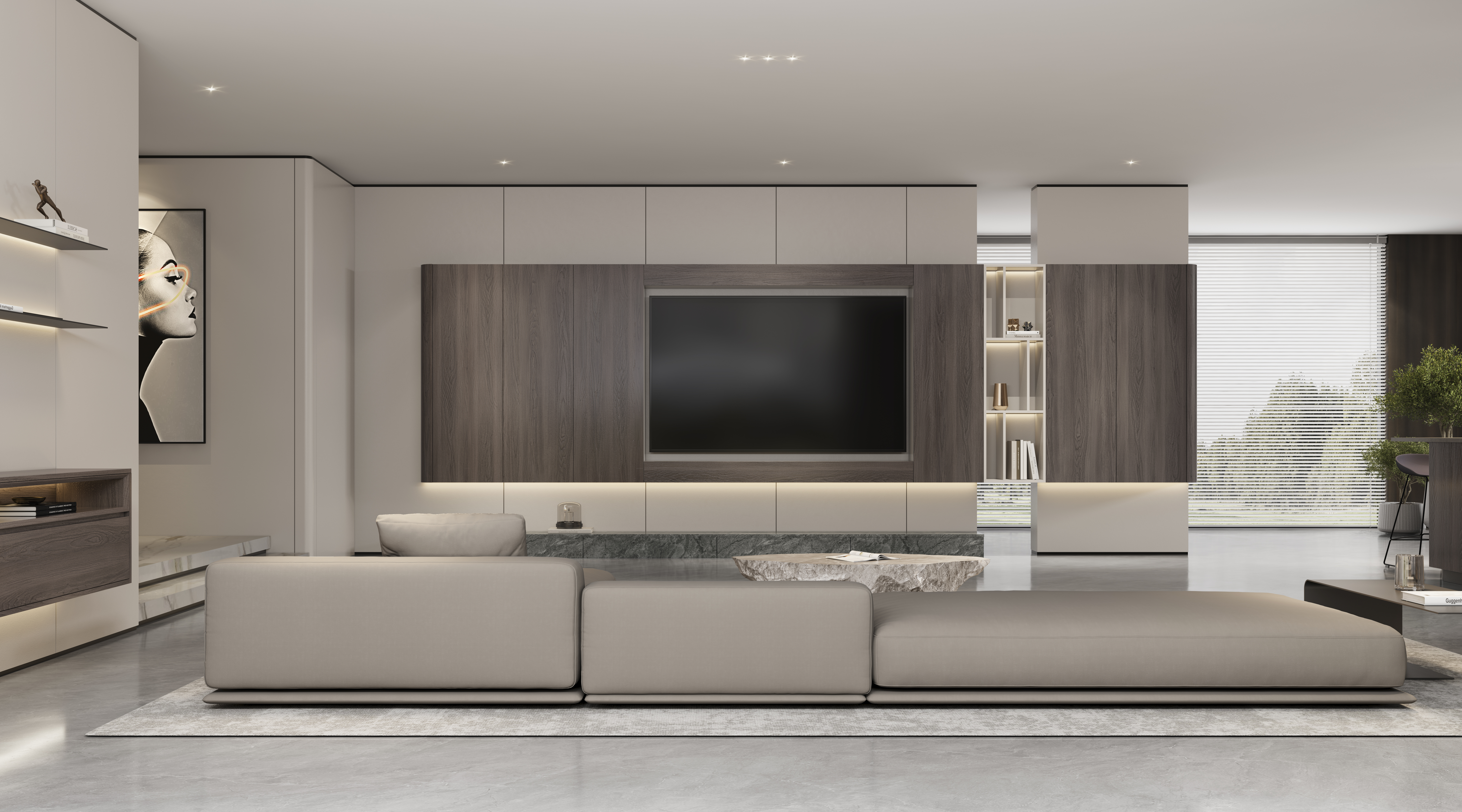 SL1119墨韵胡桃+SL6102轻褐+SL5102黑曜