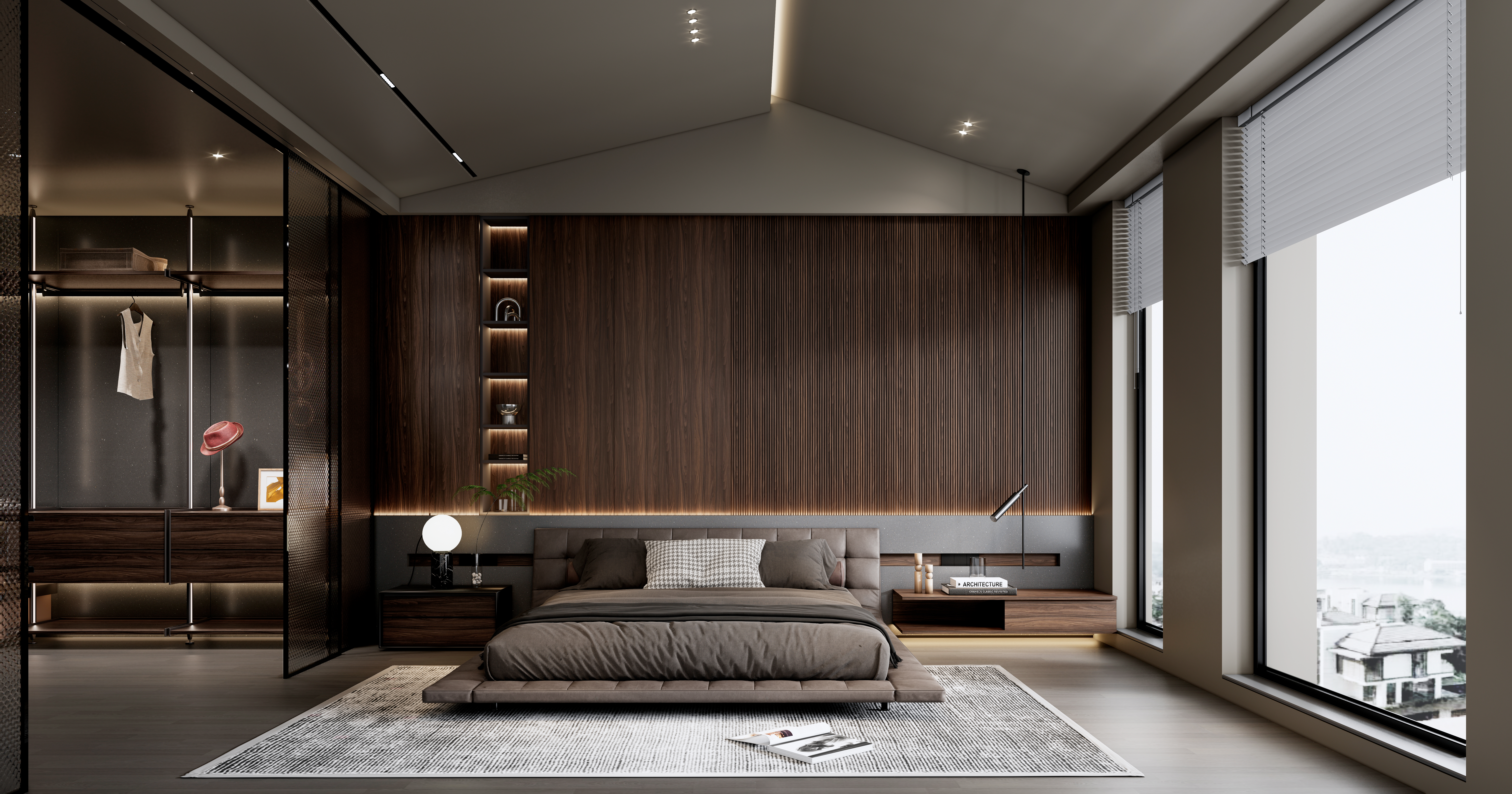 SL1116吉亚棕胡桃+SL5104墨点+SL6108黯夜